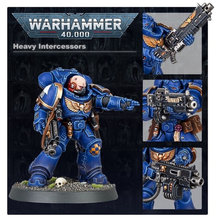 Space Marines Intercessors Lourds Warhammer 40k | VPC Forges