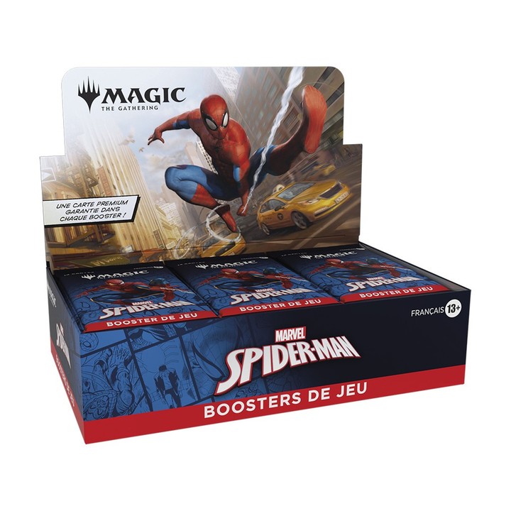 Boîte de 30 boosters de jeu Marvel's Spider-Man (Français)