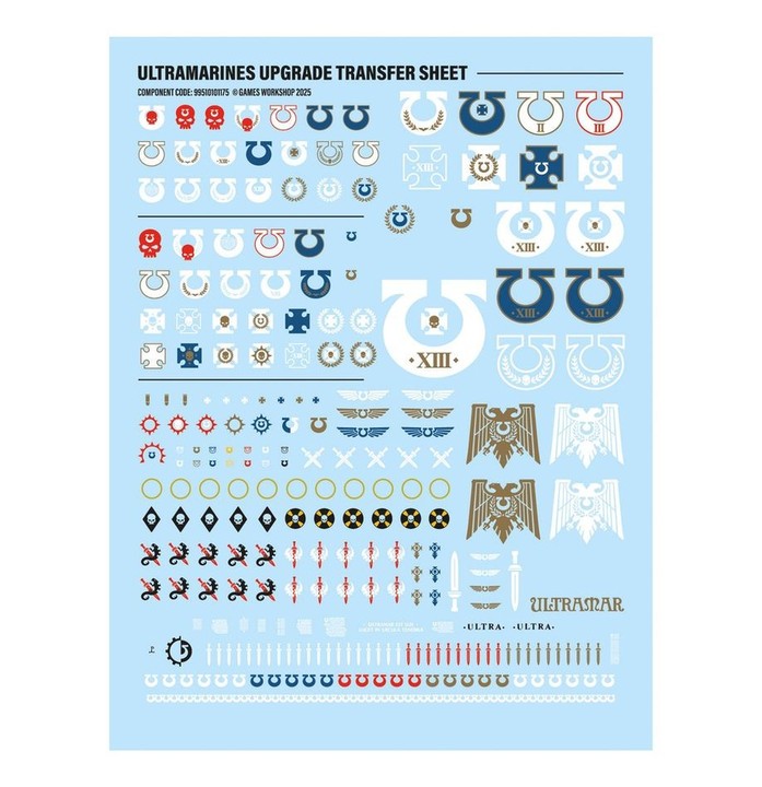 Améliorations et Décalcos: Ultramarines