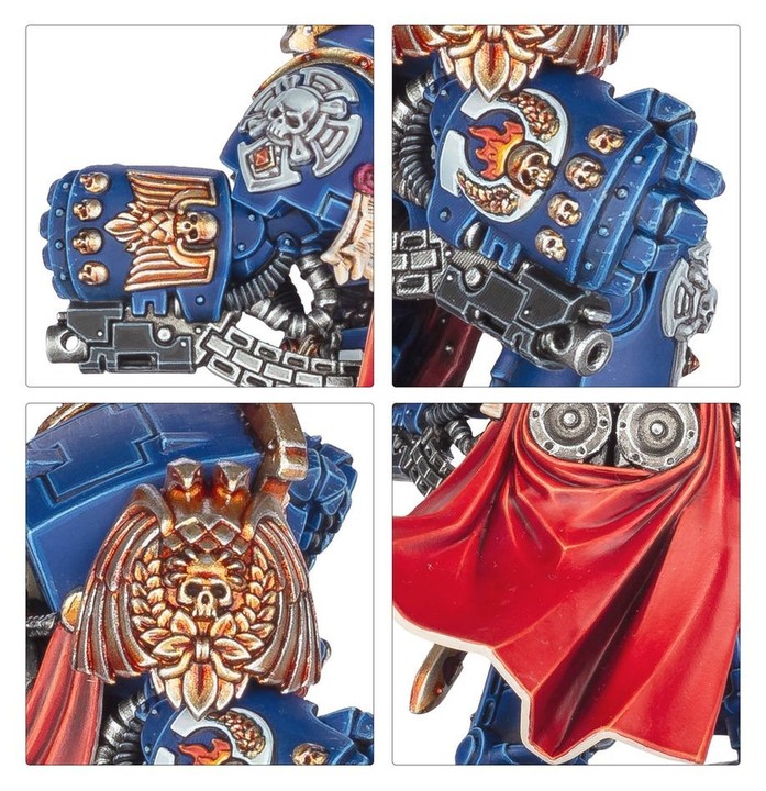 Marneus Calgar en Armure d'Antilochus