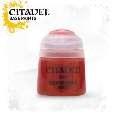 Citadel Base Paints Mephiston Red