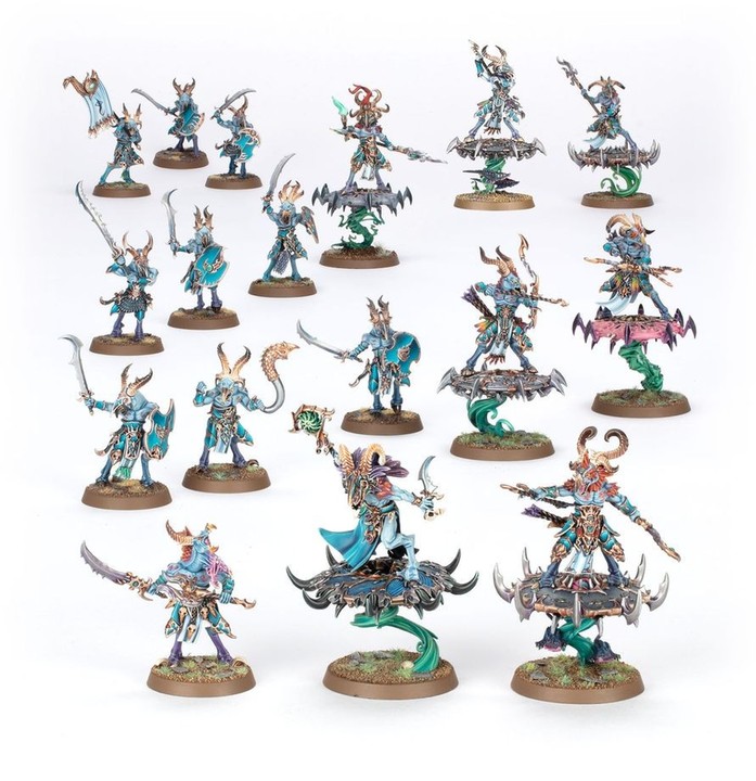 Fer de Lance: Disciples de Tzeentch – Troupeau de Guerre de Tzaangors