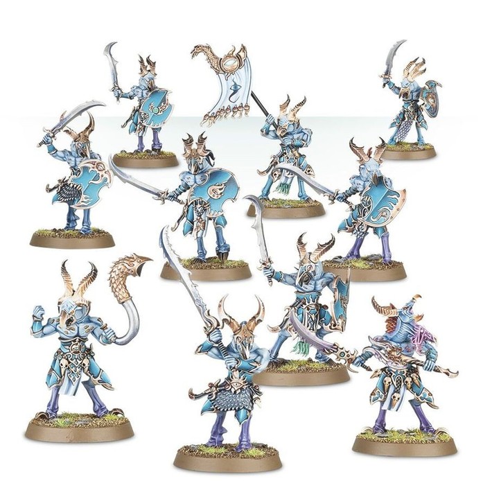 Fer de Lance: Disciples de Tzeentch – Troupeau de Guerre de Tzaangors