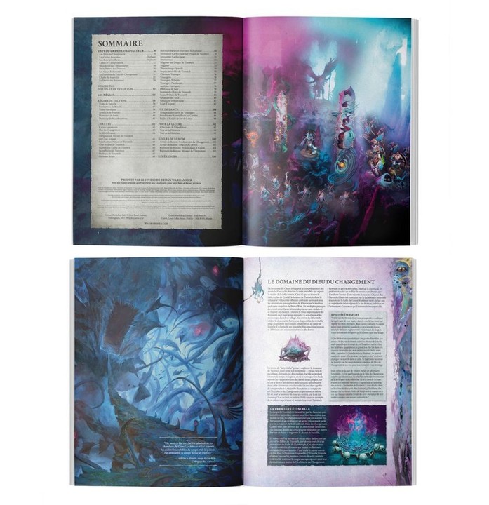 Tome de Bataille du Chaos: Disciples of Tzeentch