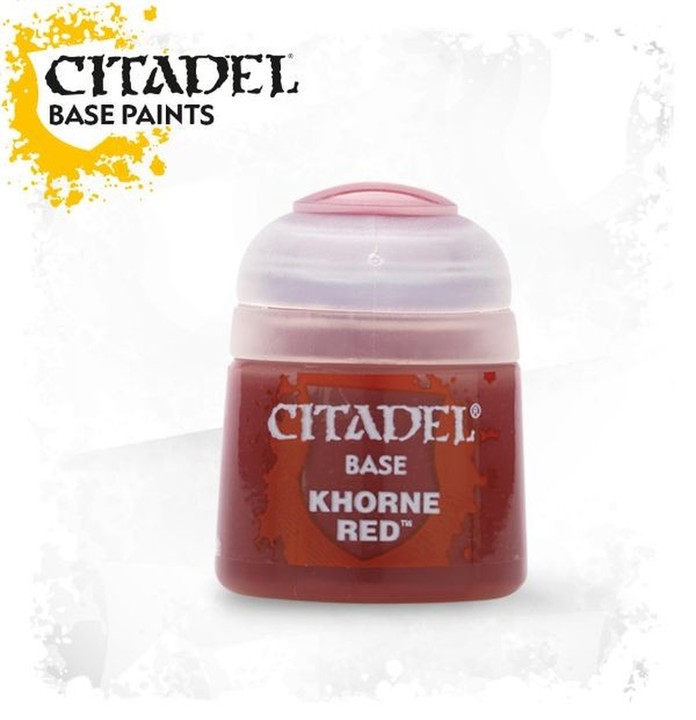Citadel Base Paints Khorne Red