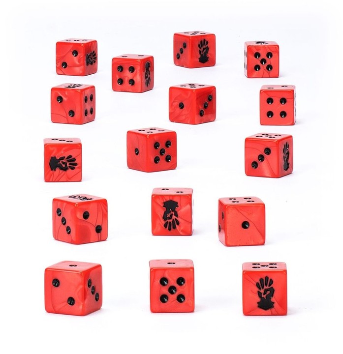 Set de dés: Red Corsairs