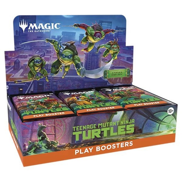 Boîte de 30 boosters de jeu Teenage Mutant Ninja Turtles (Français)