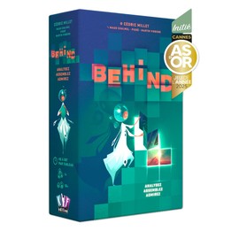Behind