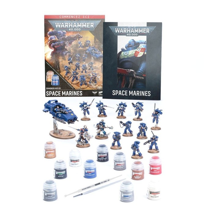 Warhammer 40,000: Commencer avec les Space Marines