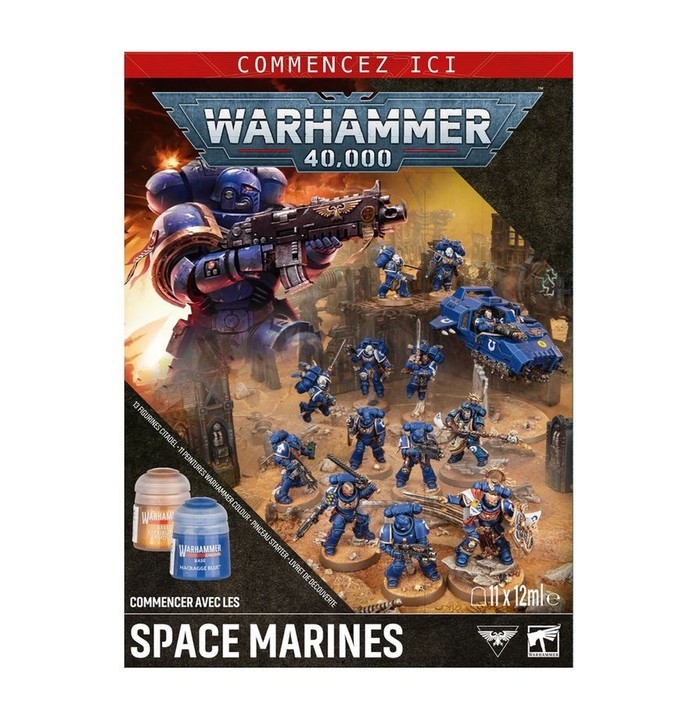 Warhammer 40,000: Commencer avec les Space Marines