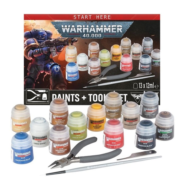 Warhammer 40,000: Set Peintures + Outils