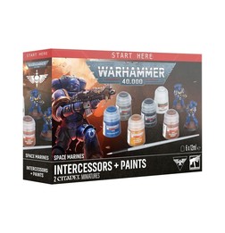 Space Marines: Intercessors + Set de Peinture
