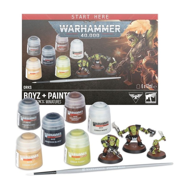 Orks: Boyz + Set de Peinture
