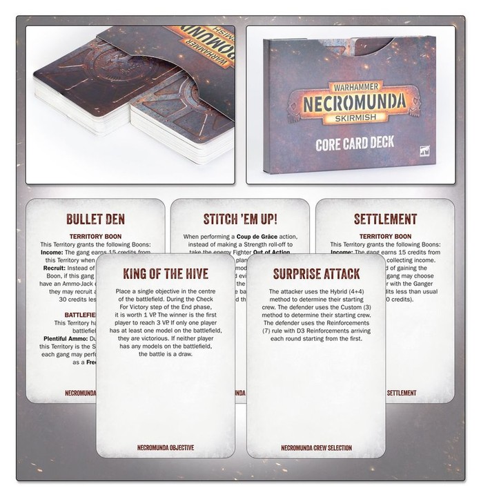 Necromunda Skirmish: Core Set (Anglais)