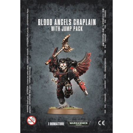 Chaplain avec réacteurs dorsaux - Blood Angels