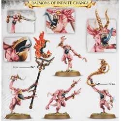 Pink Horrors - Tzeentch Daemons details