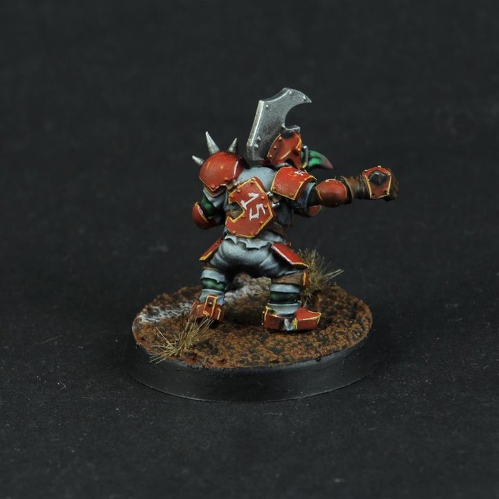 The Scarcrag Snivellers Goblins par Evil's God Painting - https://www.facebook.com/evilsgodpainting