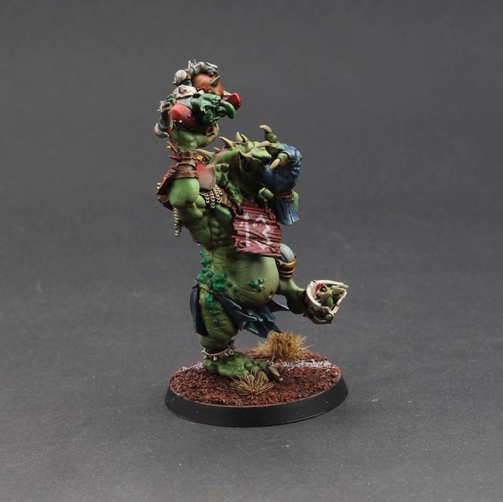 Blood Bowl Troll par Evil's God Painting - https://www.facebook.com/evilsgodpainting