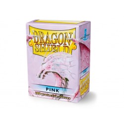 Protège cartes (X100) - Dragon Shield Pink