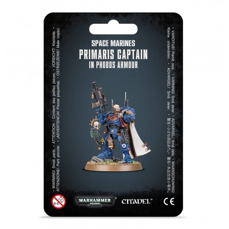 Primaris Captain en armure Phobos