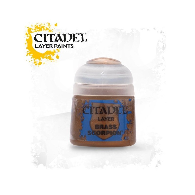 Citadel Layer Paints Brass Scorpion