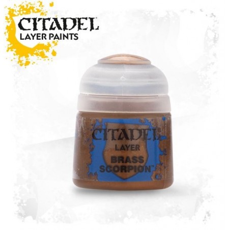 Citadel Layer Paints Brass Scorpion