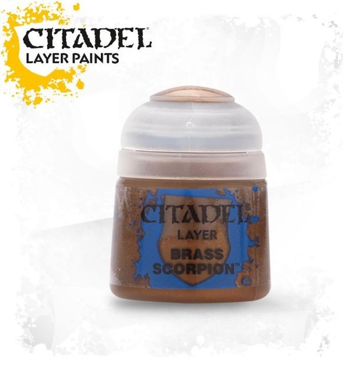 Citadel Layer Paints Brass Scorpion