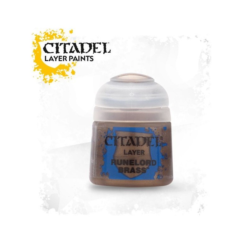 Citadel Layer Paints Runelord Brass