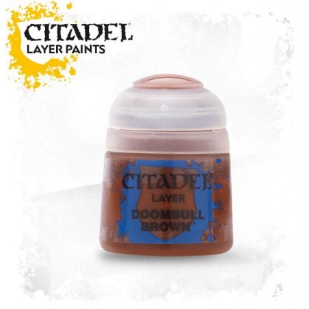 Citadel Layer Paints Doombull Brown