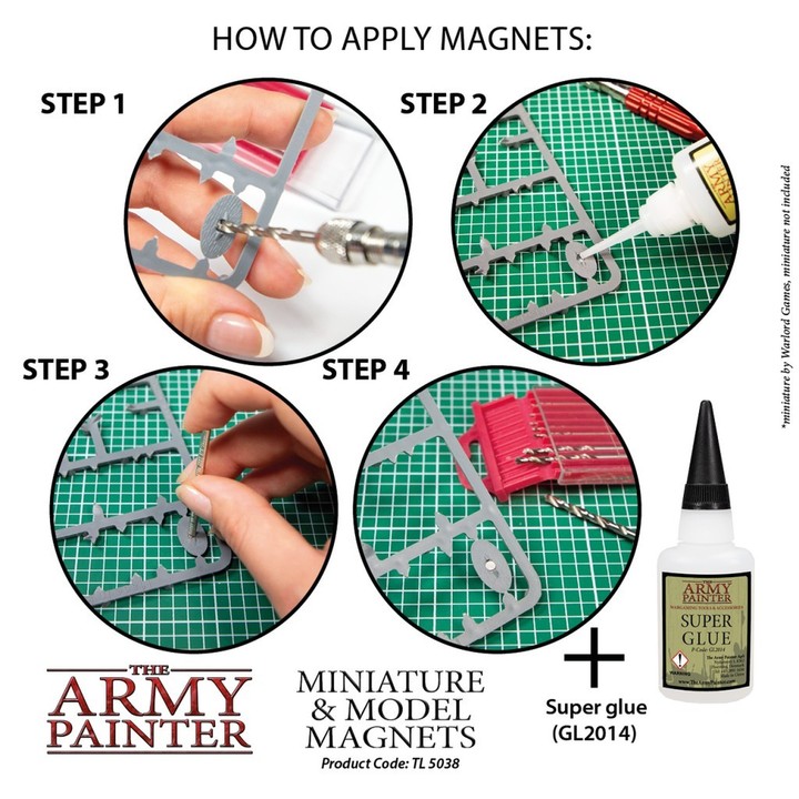 Miniature & Model Magnets (aimants) - Army Painter