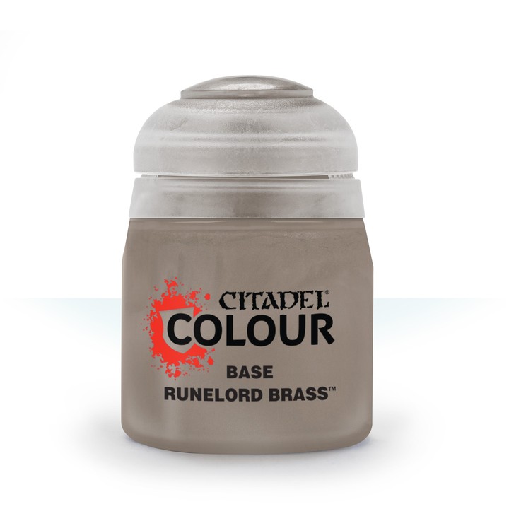 Peinture Citadel Base Runelord Brass | VPC Forges
