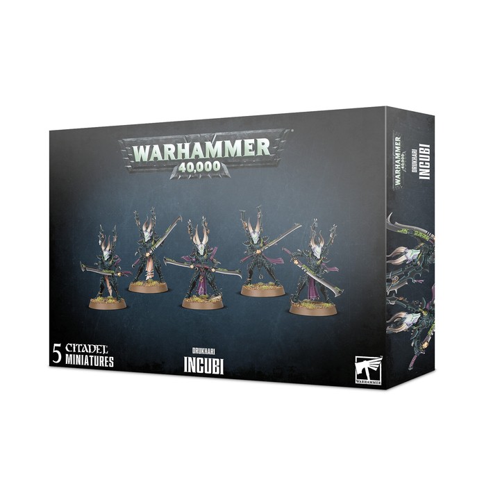Drukhari Incubi Guerriers d’élite | Figurines Warhammer 40k | VPC Forges