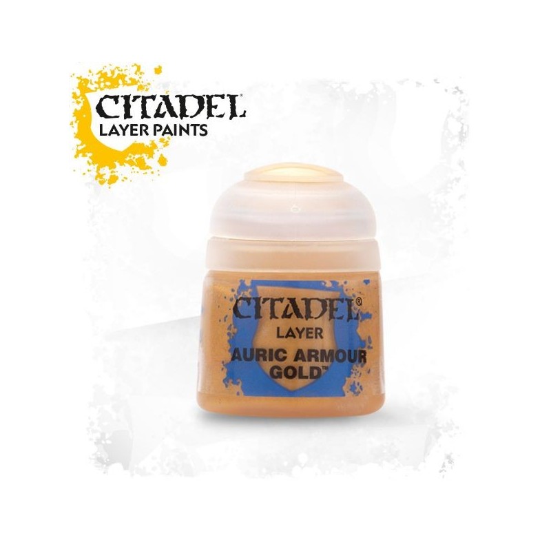 Citadel Layer Paints Auric Armour Gold