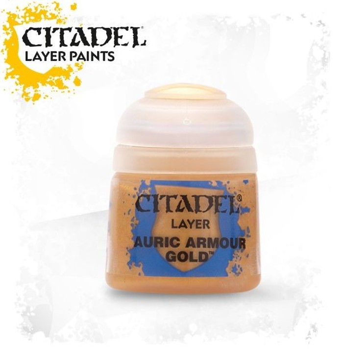 Citadel Layer Paints Auric Armour Gold