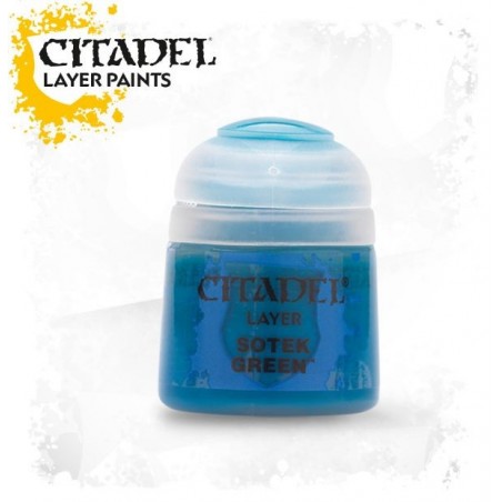 Citadel Layer Paints Sotek Green