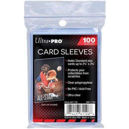UP - Standard Sleeves - Regular Soft Card (100 Sleeves)