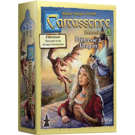 Carcassonne PRINCESSE ET DRAGON (EXT)