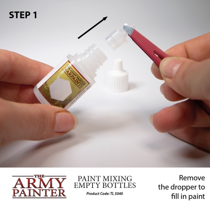 Paint Mixing Empty Bottles - Army Painter