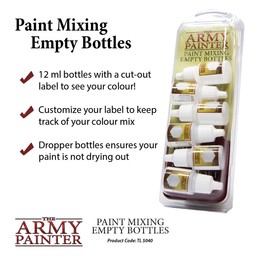 Paint Mixing Empty Bottles - Army Painter