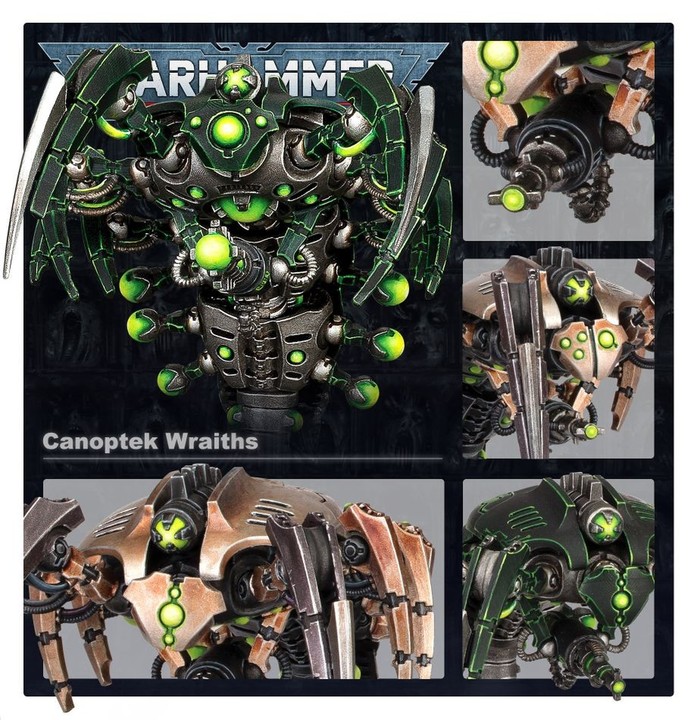 Spectres Canopteks Warhammer 40K Nécrons | VPC Forges