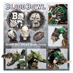 Équipe d'Orques Noirs: les Thunder Valley Greenskins - Blood Bowl