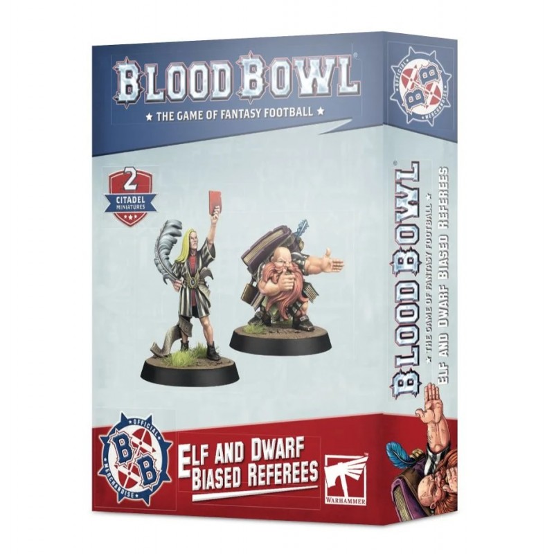 Arbitres Partiaux Elfe et Nain - Blood Bowl