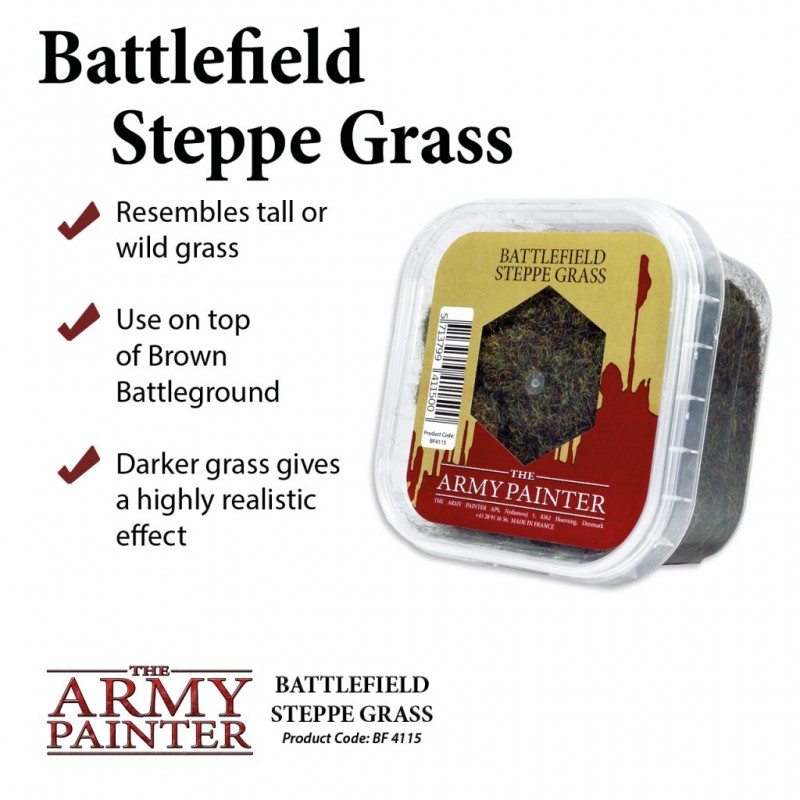 Battlefield Steppe Grass - Army Painter