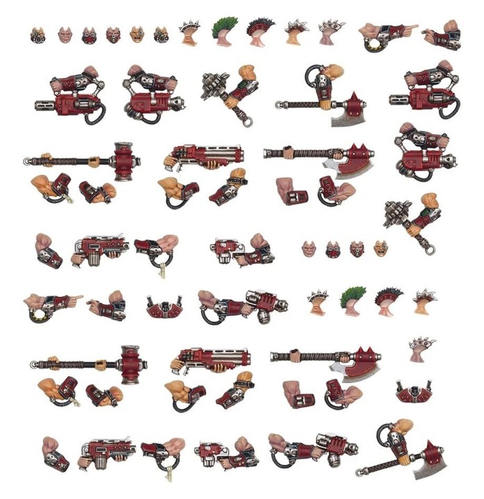 Necromunda: Armes et améliorations - Goliath