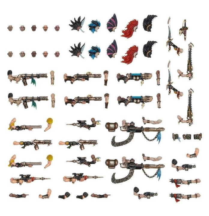 Escher Weapons and Upgrades Gang Escher Necromunda | VPC Forges