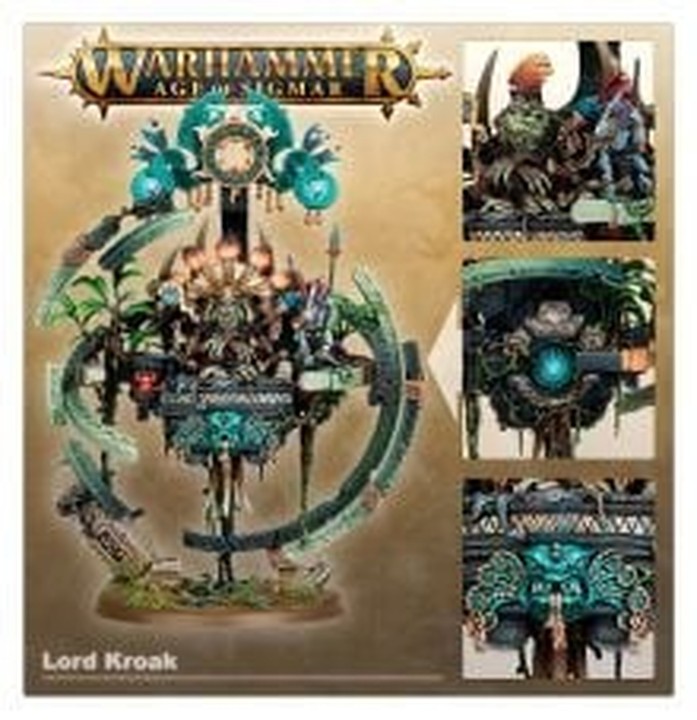 Seigneur Kroak figurine Warhammer Age of Sigmar Seraphon | VPC Forges