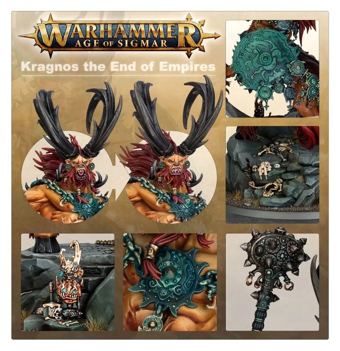 Kragnos le Glas des Empires figurine Warhammer Age of Sigmar | VPC Forges