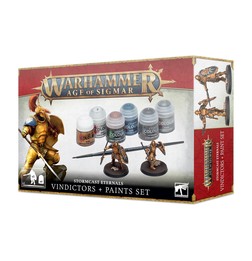 Vindictors Éternels de l'Orage + Set de Peinture Warhammer Age of Sigmar Dominion