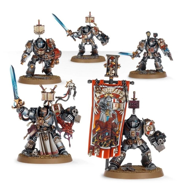 Paladins Chevaliers Gris 40K | VPC Forges