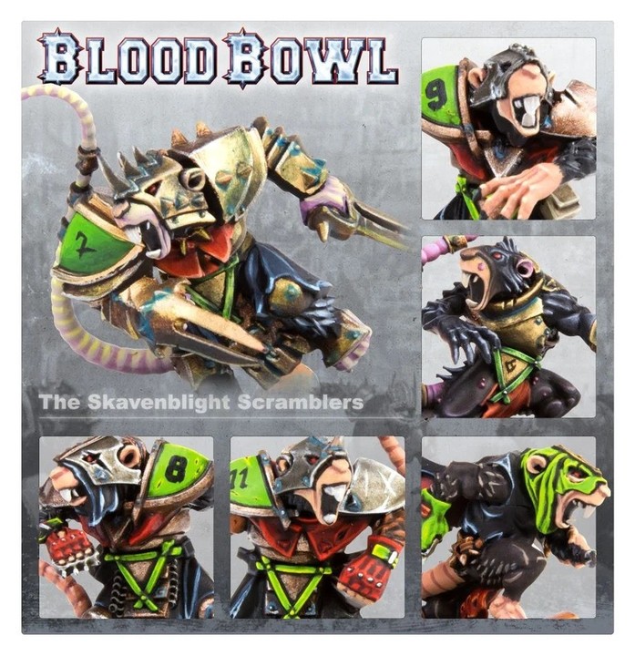 Skavenblight Scramblers - Blood Bowl | VPC Forges